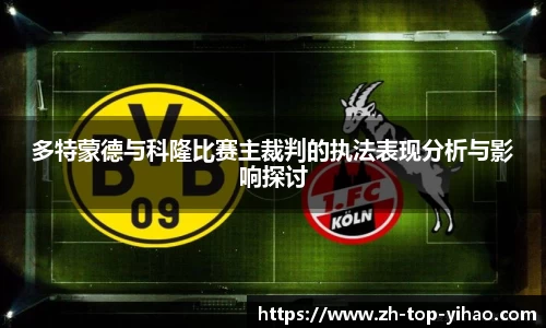 多特蒙德与科隆比赛主裁判的执法表现分析与影响探讨